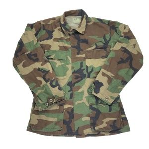 Army Camouflage Jacket Coat Mens Small Halloween